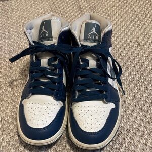 Nike Air Navy and White High-Tops